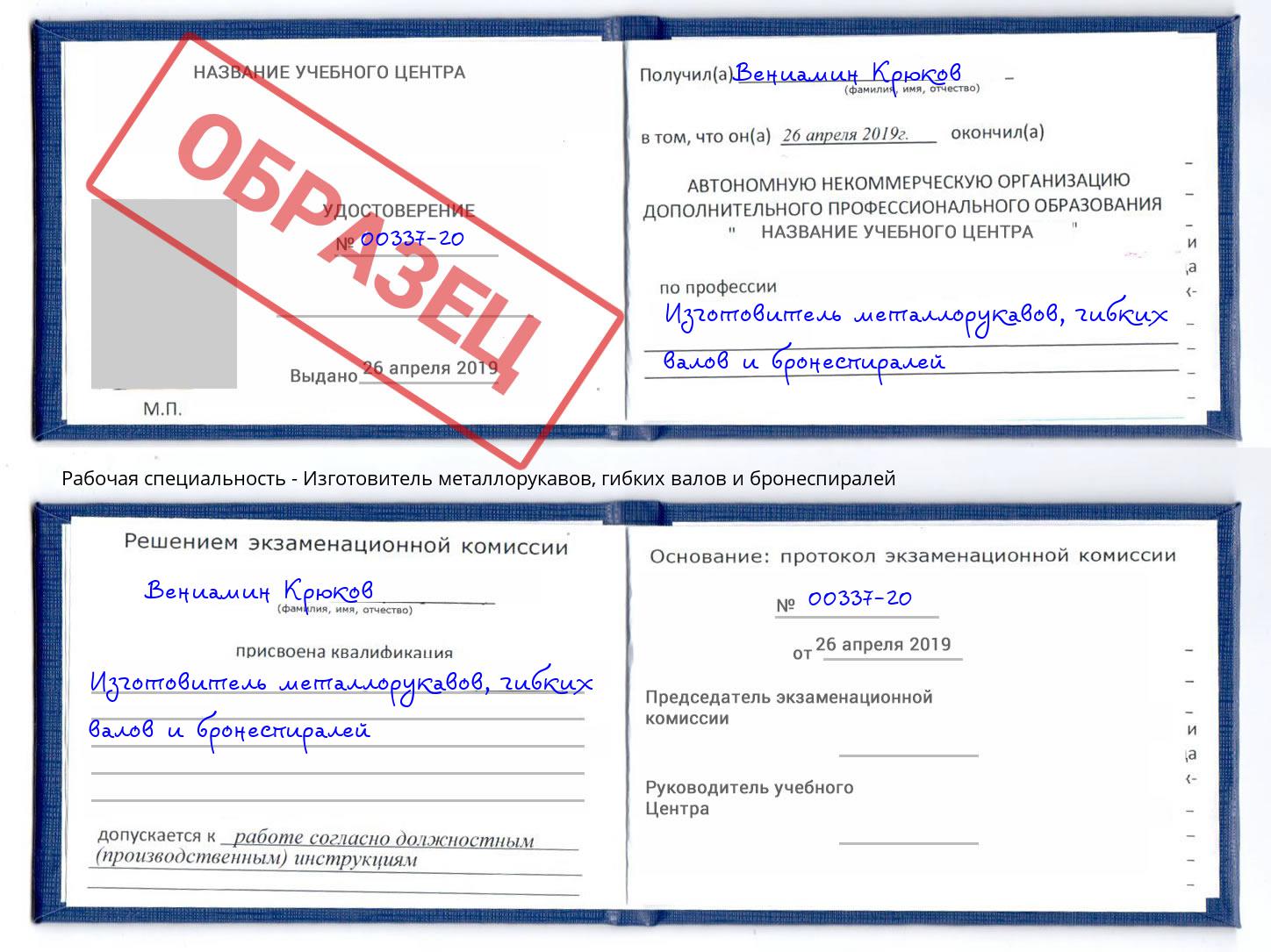 Изготовитель металлорукавов, гибких валов и бронеспиралей Берёзовский